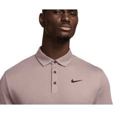 Polo Nike Dri-Fit Tour Heather SU25 Taupe Grey