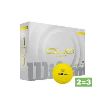 Balles Wilson Duo Soft Yellow