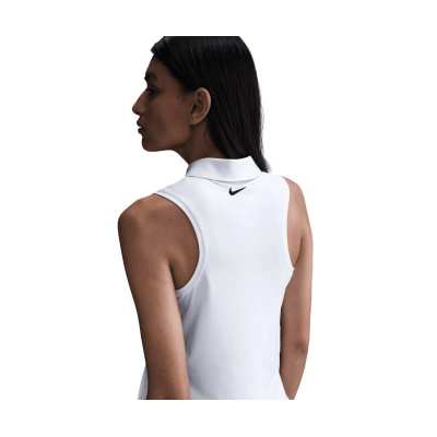 Polo Sans Manches Femme Nike Dri-Fit Victory SU25 White