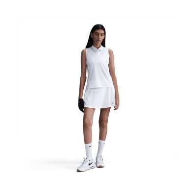 Polo Sans Manches Femme Nike Dri-Fit Victory SU25 White