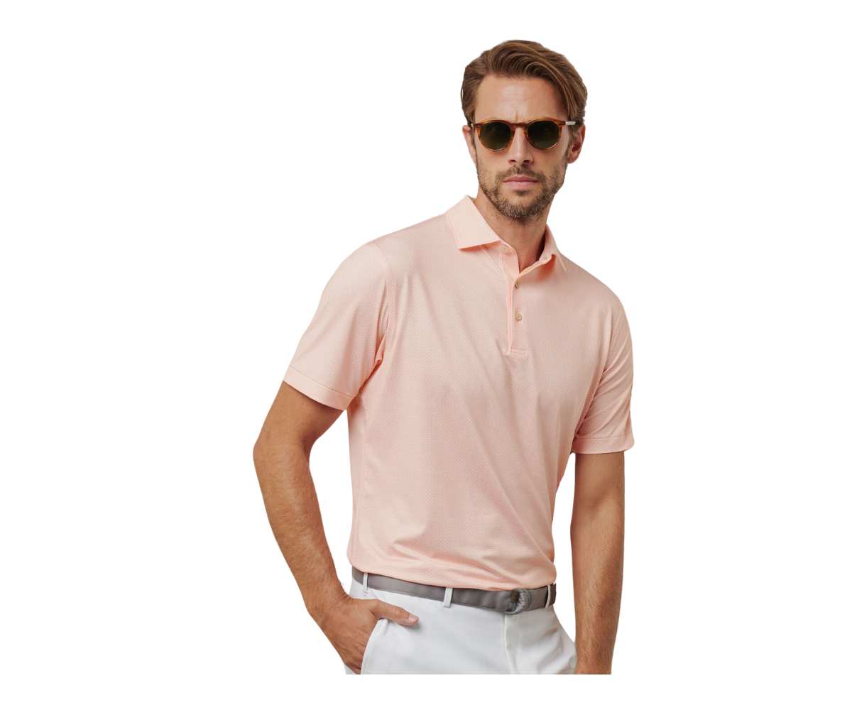Polo Peter Millar Santos Geo Performance Jersey SS25