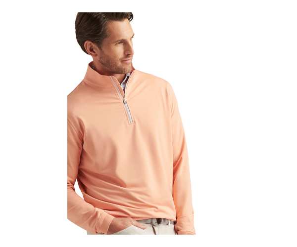 Sweat Peter Millar Perth Melange Perfomance 1/4 Zip SS25