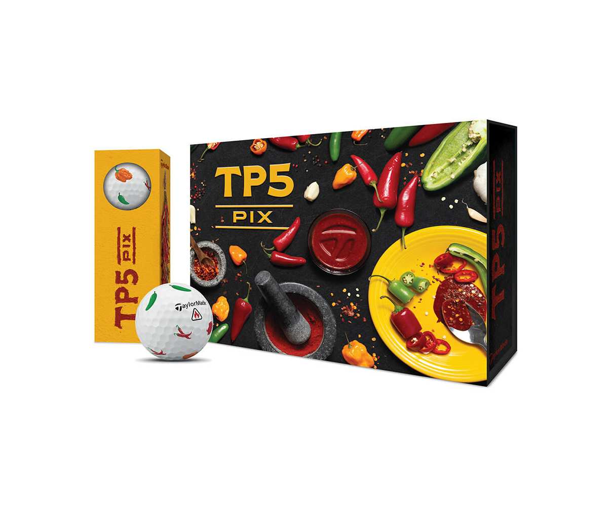 TaylorMade TP5 pix Peppers Limited Edition – Performance et style épicé