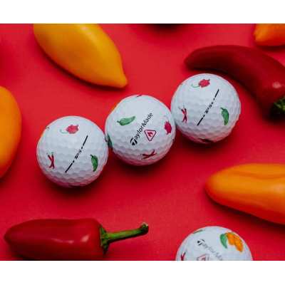 Balles Taylormade TP5 Pix Edition Limitée Peppers