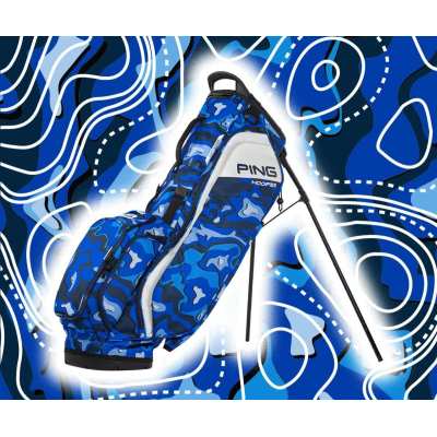 Sac Trépied Ping Hoofer Limited Edition Blue Topo