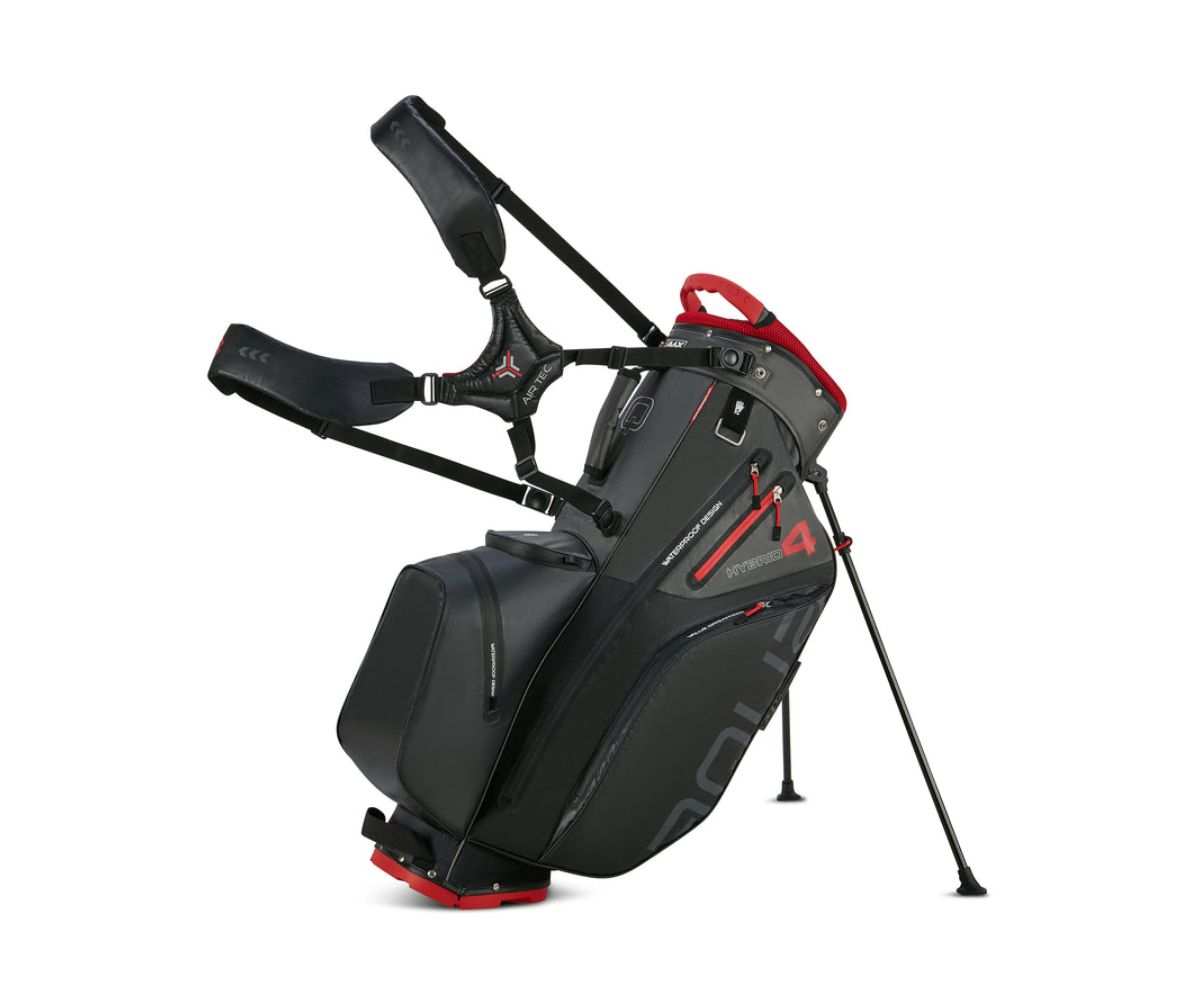 Sac Trépied Big Max Aqua Hybrid 4 Black Charcoal Red