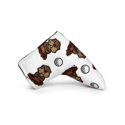 Couvre-Club Barudan Marmot White Putter Lame