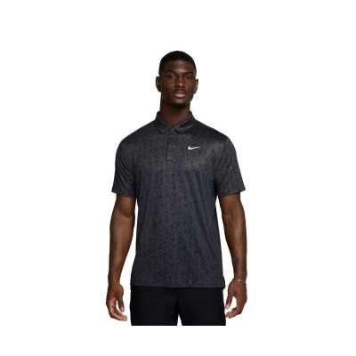 Polo Nike Dri-Fit Tour Poa Print FA25 Anthracite