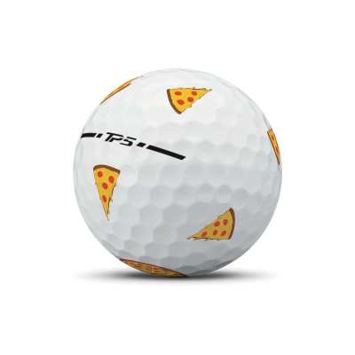 Balles Taylormade TP5 Édition Limitée Pizza Party