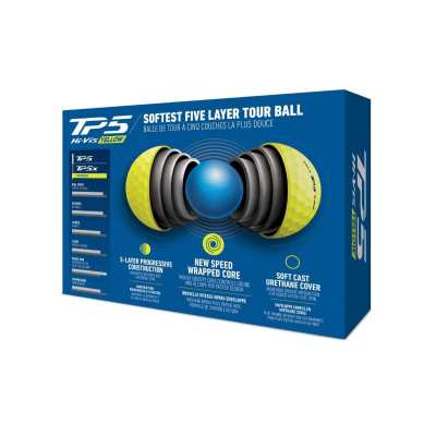 Balles Taylormade TP5x Yellow