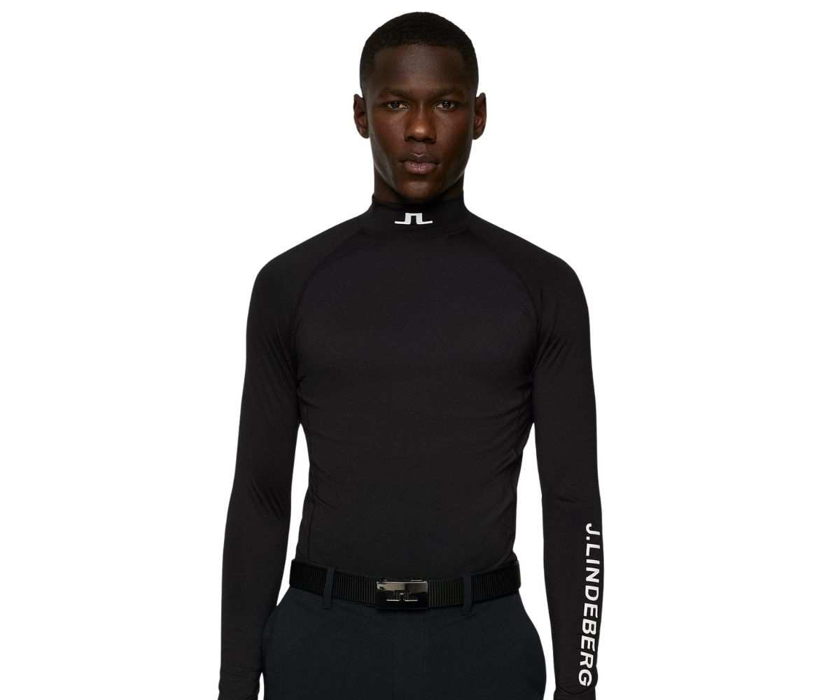 T-Shirt J.Lindeberg Aello Soft Compression FW25 Black