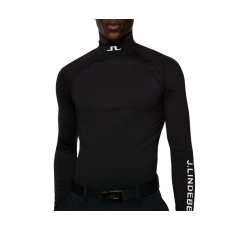 T-Shirt J.Lindeberg Aello Soft Compression FW25 Black