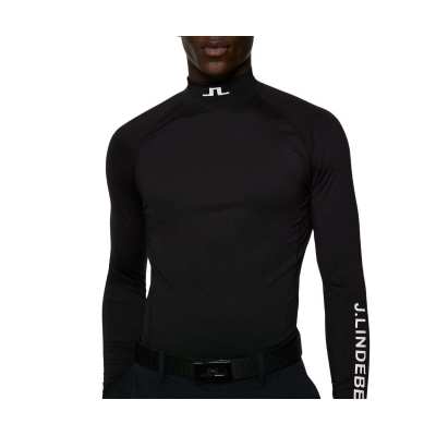T-Shirt J.Lindeberg Aello Soft Compression FW25 Black