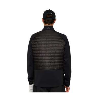 Veste J.Lindeberg Hayden Quilt Hybrid Jacket FW25 Black