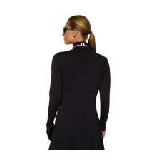 Polo Manches Longues Femmes J.Linderberg Hertta FW25 Black