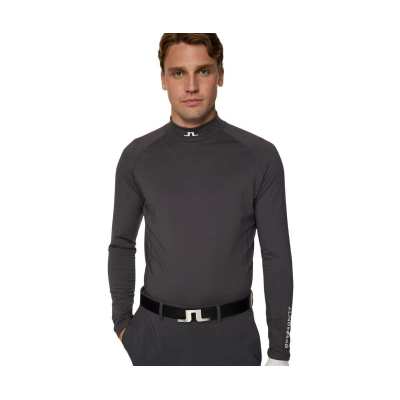 Haut de Compression J.Lindeberg Ello Brushed Top FW25 Asphalt