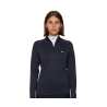 Sweat Femme J.Lindeberg Steffi Quarter Zip Mid Layer FW25 Navy Melange