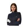 Sweat Femme J.Lindeberg Steffi Quarter Zip Mid Layer FW25 Navy Melange