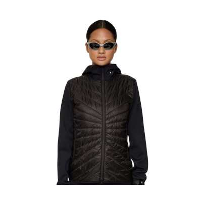 Veste Femme J.Lindeberg Madde Quilt Hybrid Hood FW25 Black