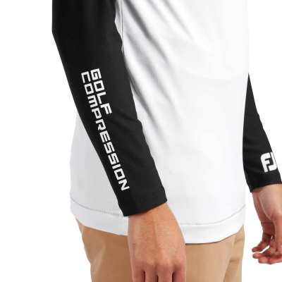 T-Shirt de compression Footjoy Baselayer Mock FW25 Black