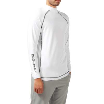 T-Shirt de compression Footjoy Baselayer Mock FW25 White