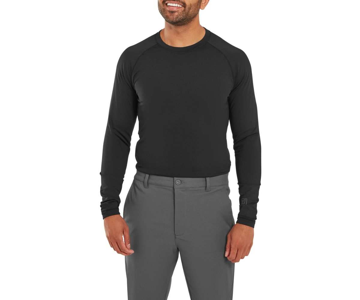 T-Shirt Manches Longues Footjoy Thermoseries Polaire FW25 Black
