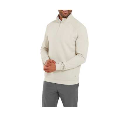 Pullover Footjoy Ottoman Thermoseries FW25 Stone