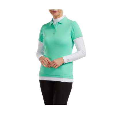 T-Shirt de compression Femme Footjoy Baselayer Mock FW25 White
