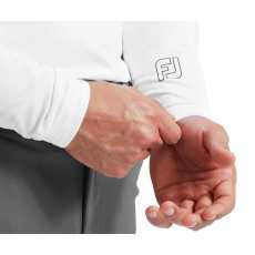 T-Shirt Manches Longues Footjoy Thermoseries Polaire FW25 White