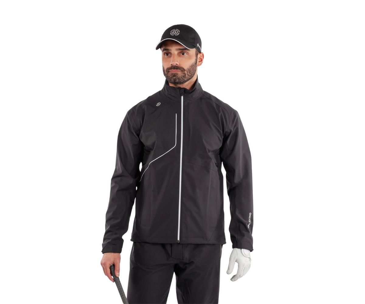 Veste de Pluie Galvin Green Ames Black White