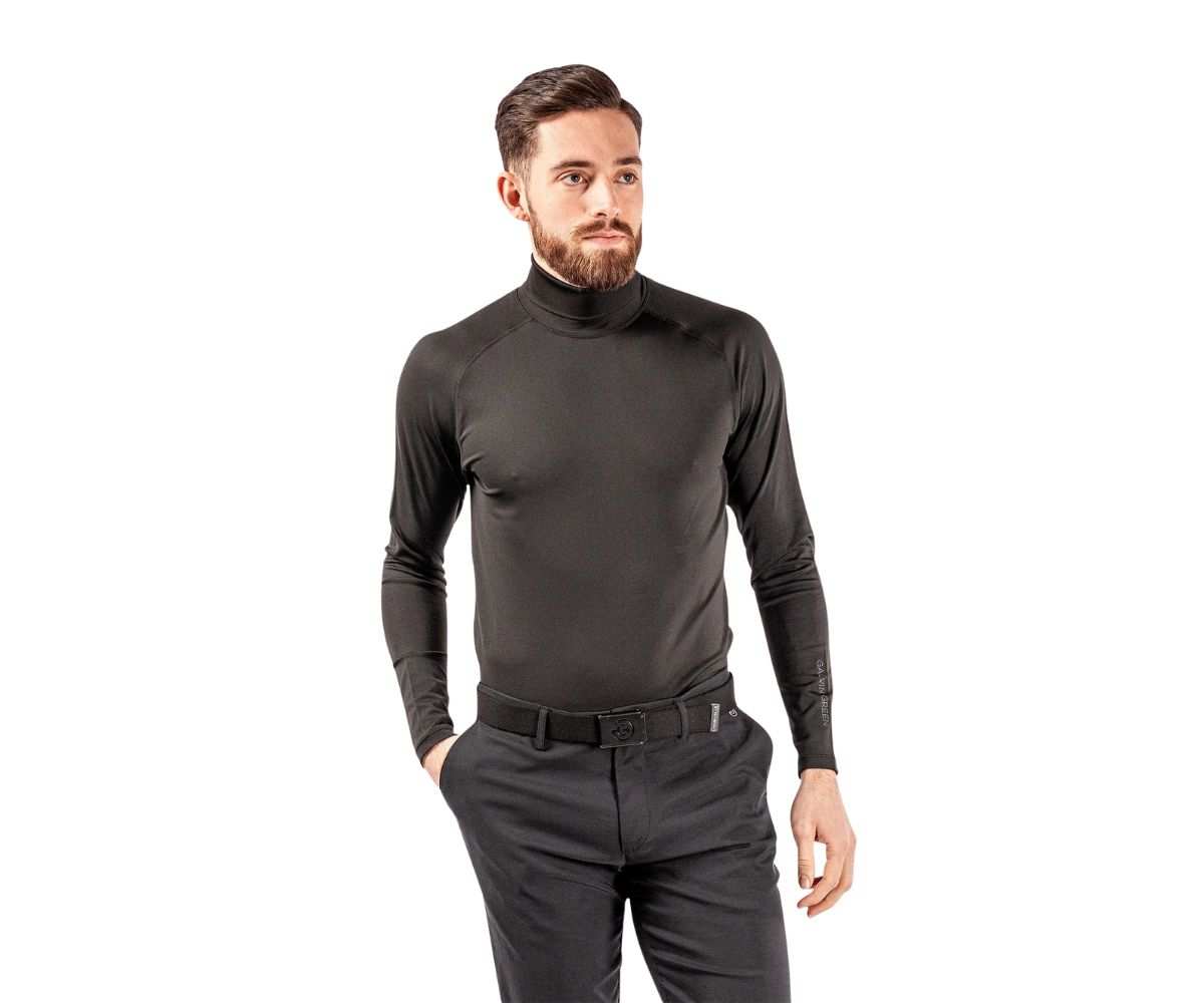 Haut de Golf Thermique Galvin Green Edwin Black