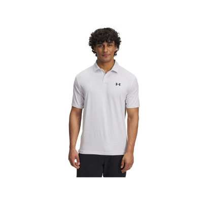 Polo Under Armour T2G Printed FW25 White Grey