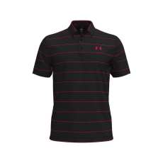 Polo Under Armour Playoff 3.0 Stripe FW25 Black Red