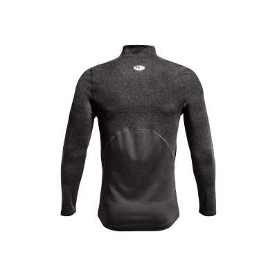 T-Shirt de Compression Under Armour CG Armour Fitted Mock FW25 Charcoal