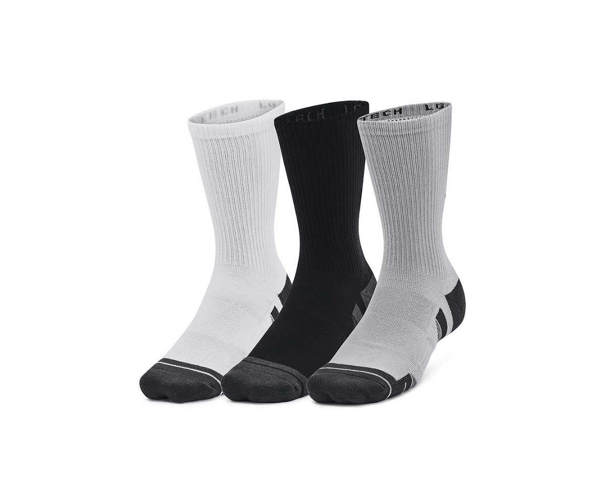 Chaussettes Under Armour Performance Tech pack x3 FW25 Grey White Grey