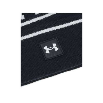 Bonnet Under Armour HalfTime Pom Beanie FW25 Black