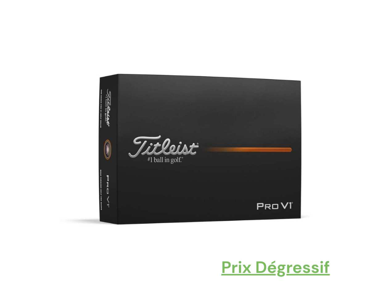 Balles Titleist Pro V1 25' White