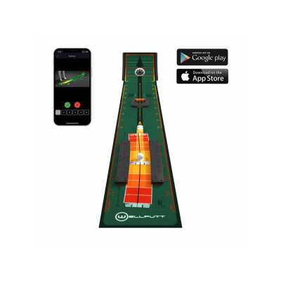 Tapis de putting WellPutt 2,5 m Stroke Master