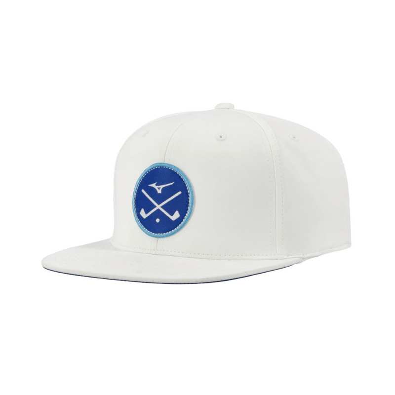Casquette Mizuno Crossed Clubs Snapback White