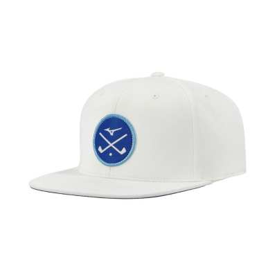 Casquette Mizuno Crossed Clubs Snapback White