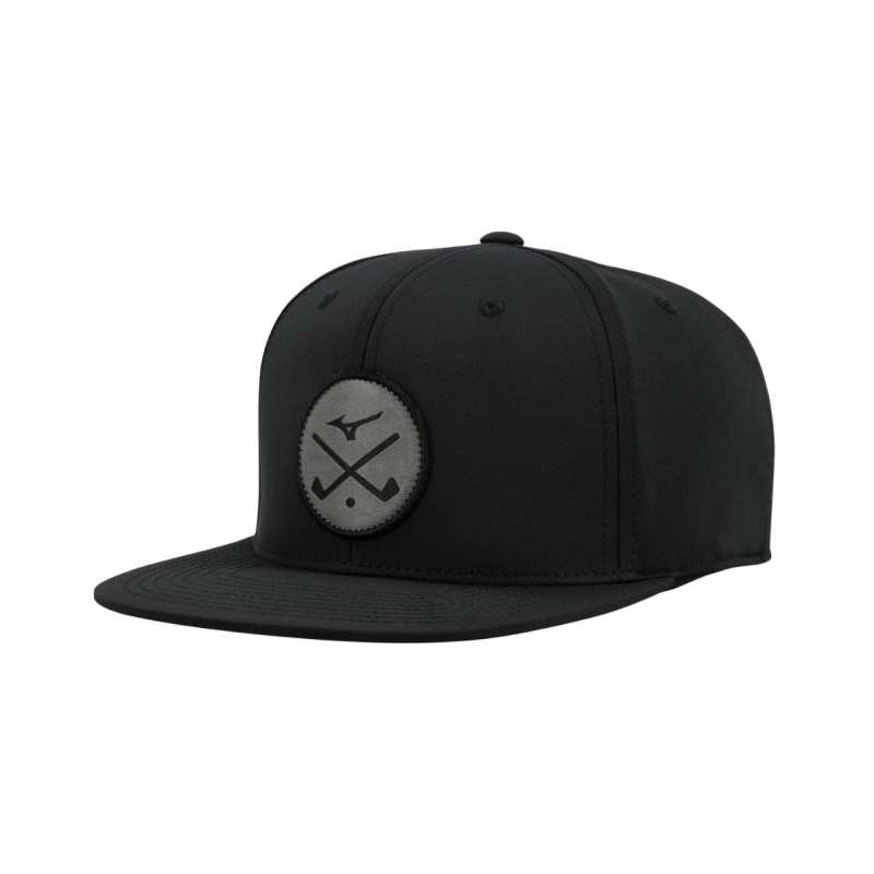 Casquette Mizuno Crossed Clubs Snapback Black
