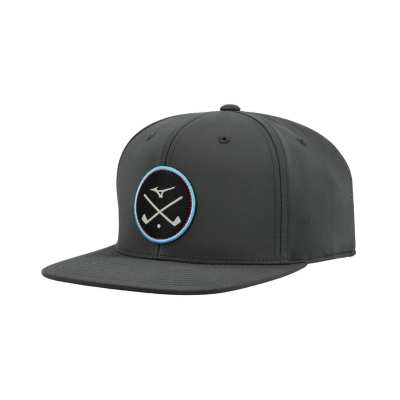 Casquette Mizuno Crossed Clubs Snapback Charcoal