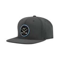 Casquette Mizuno Crossed Clubs Snapback Charcoal
