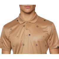 Polo J.Lindeberg Club House Motif SS25 Tigers Eye