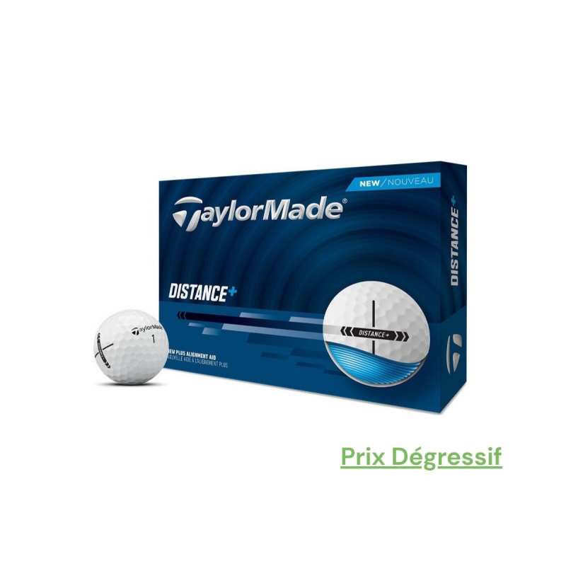 Balles Taylormade Distance +