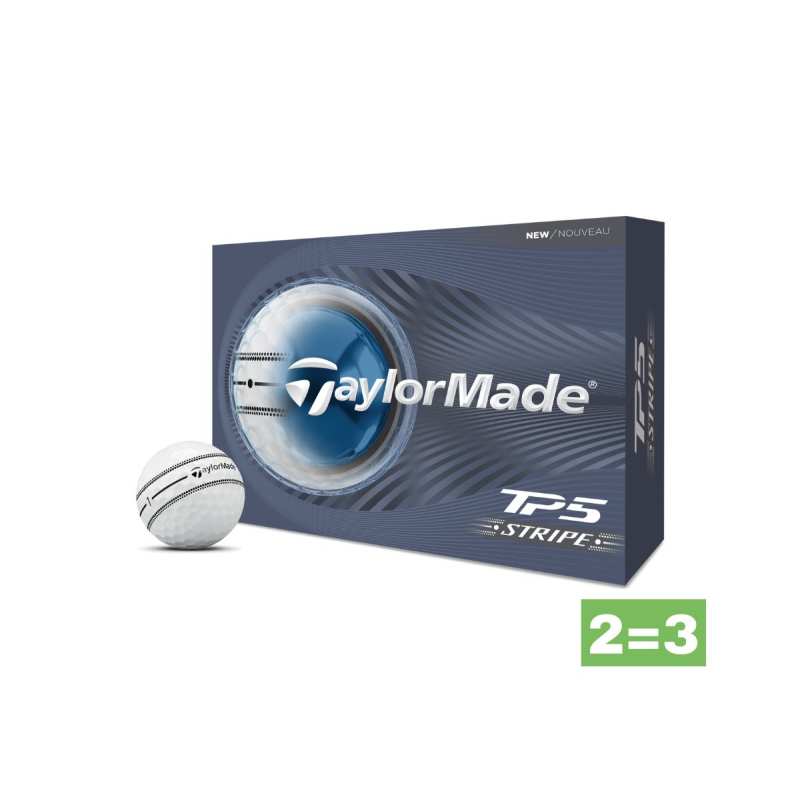 Balles Taylormade TP5 Stripe