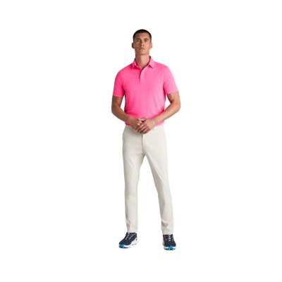 Polo G/FORE Essential Performance Piqué Knockout Pink
