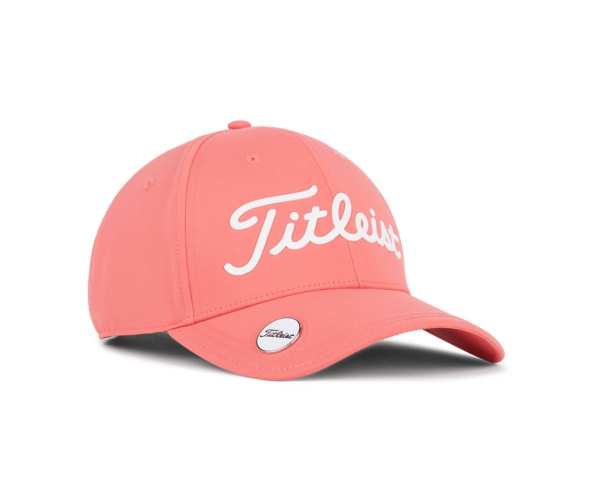 Casquette Titleist Players Performance Ball Marker Coral White