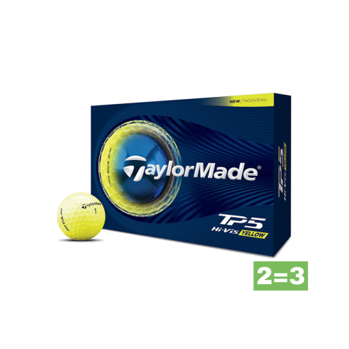 Balles Taylormade TP5 Yellow