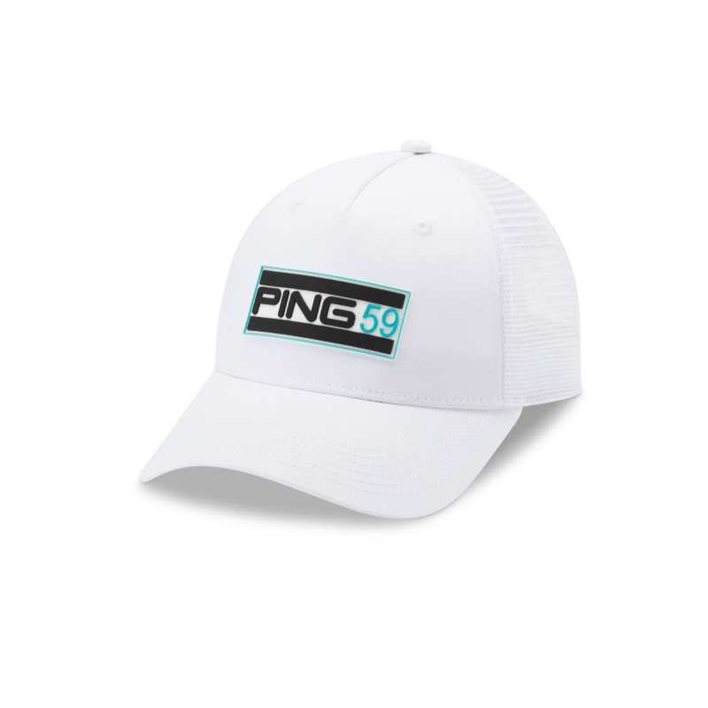 Casquette Ping 59 Trucker Cap White